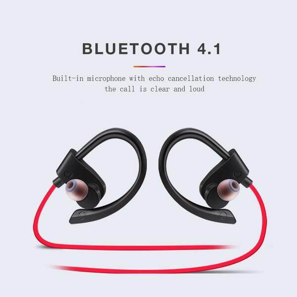 Waterproof Wireless Earphones Sports Headphones In-ear Earphones Bluetooth
