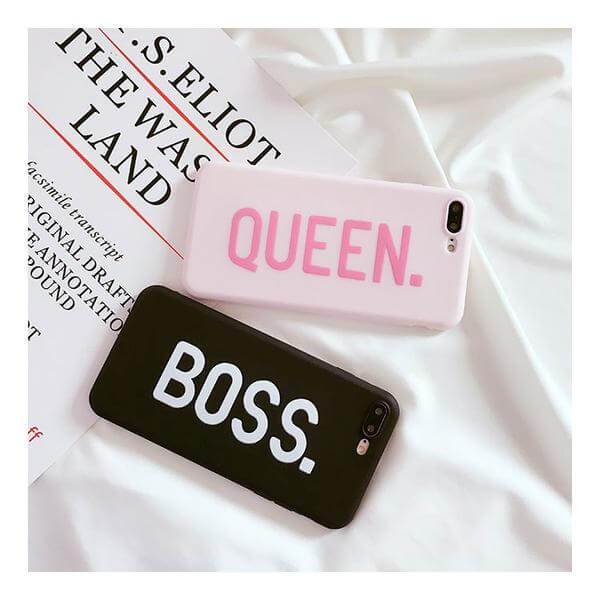 Boss & Queen iPhone Cases Personalised Phone Case