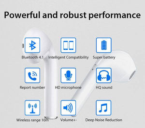 Chrome Rose Gold Bluetooth CustomPods In ear Headphones Wireless Airpods Earphones