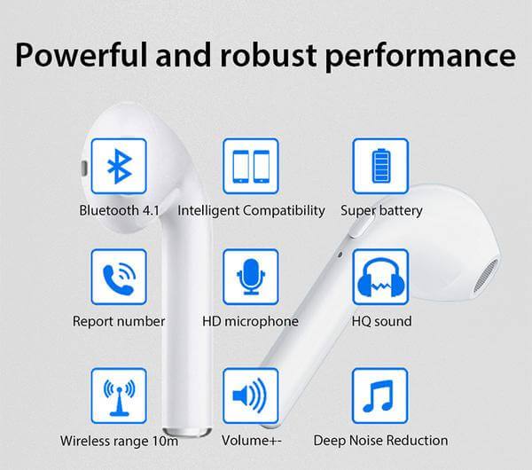 Chrome Rose Gold Bluetooth CustomPods In ear Headphones Wireless Airpods Earphones