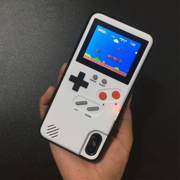Retro Colour Gameboy iPhone Case Gaming Mobile Phone Case