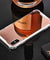 Luxury Rose Gold Mirrored iPhone Case Protection Strong Protective Luxury Mobile Phone Case
