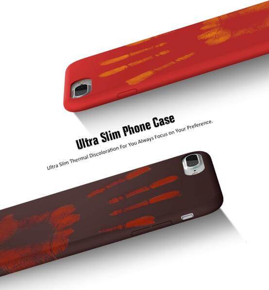 Temperature iPhone Case Changing Touch Sensitive Protective Mobile Phone Cover