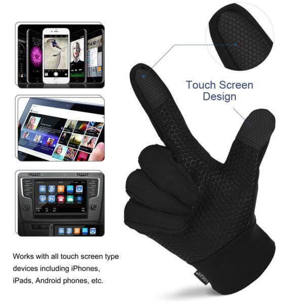 Touch Screen Gloves for Sports Thich Warm Sports Winter Gloves Men Women