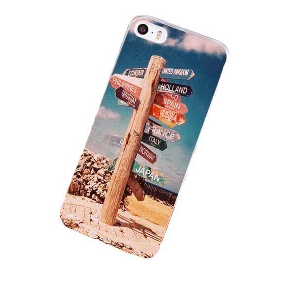 Road Signs iPhone Case Travel Mobile Phone case