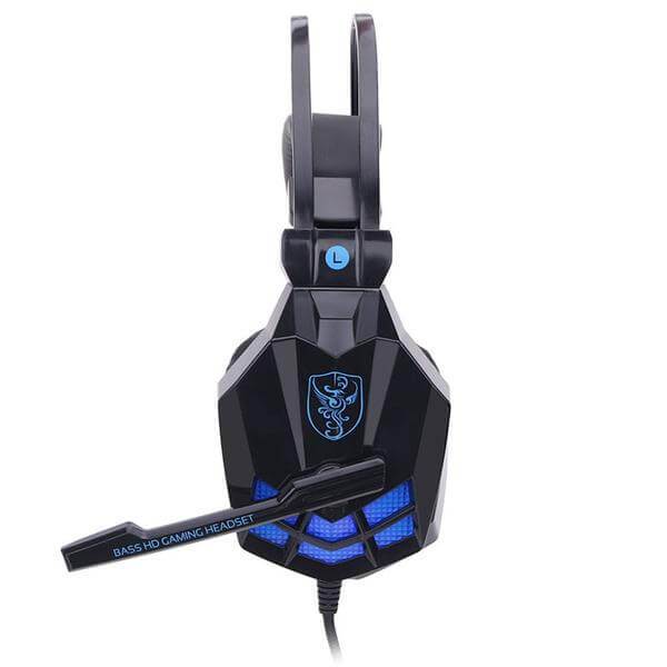 Vibration Headphones Gaming Audio Over Head Earphones Noise Cancelling