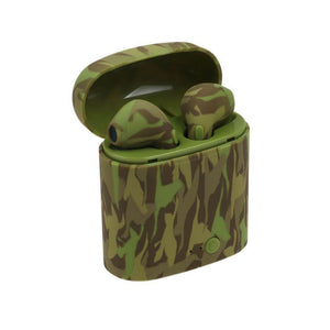Camo Earpods Airpods Camouflage CustomPods Wireless Bluetooth Earphones