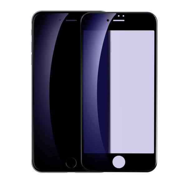 Ultra Thin Protective Glass For iPhone Black White Protection No Scratch Smash