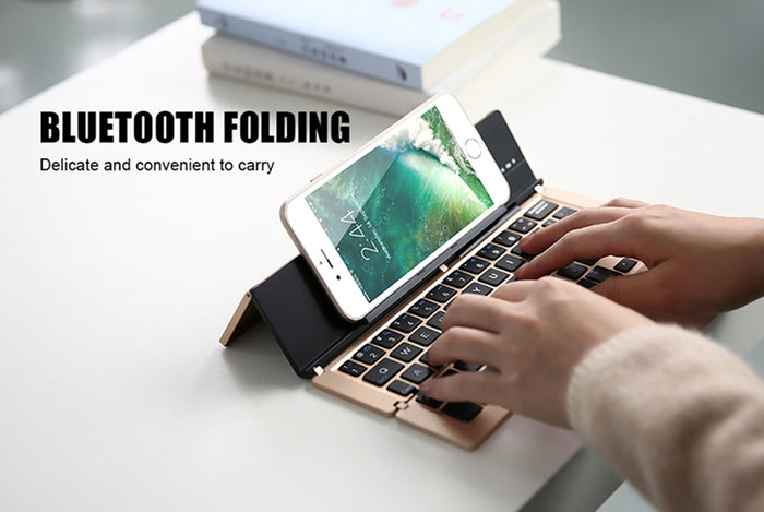 Premium Aluminium Foldable Keyboard