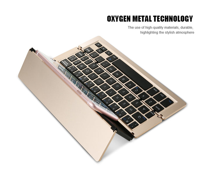 Premium Aluminium Foldable Keyboard