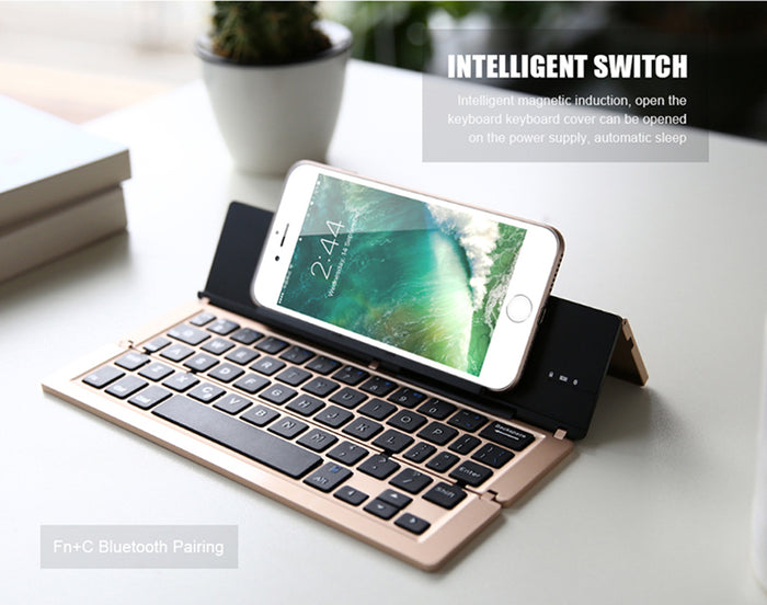 Premium Aluminium Foldable Keyboard