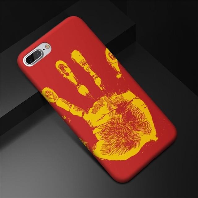 Temperature iPhone Case Changing Touch Sensitive Protective Mobile Phone Cover