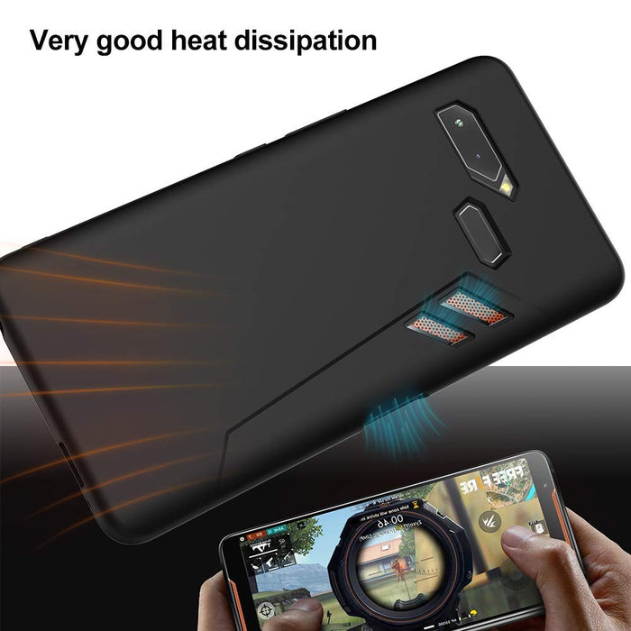 ASUS ROG Soft Black TPU with Full Tempered Glass