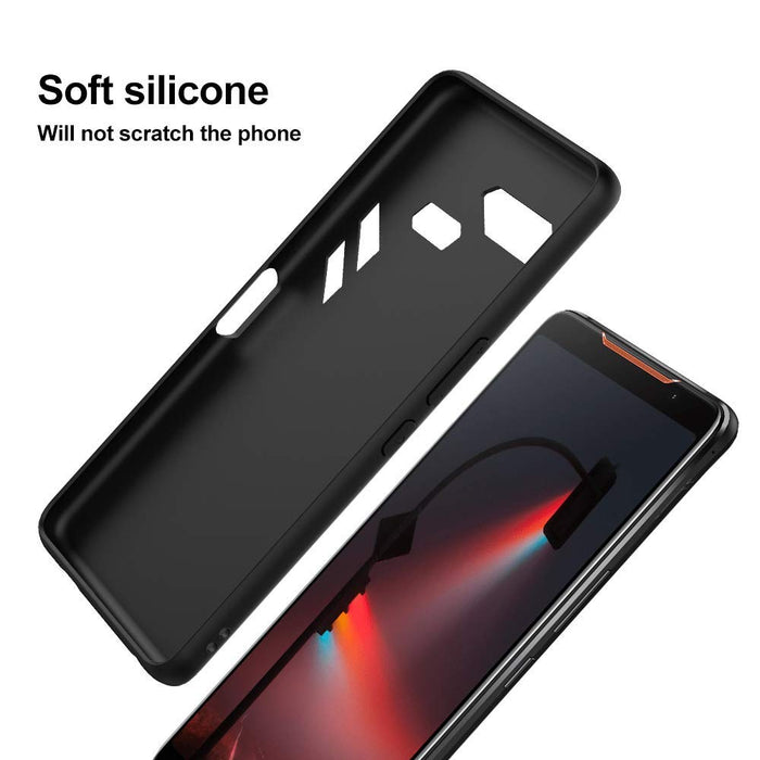 ASUS ROG Soft Black TPU with Full Tempered Glass