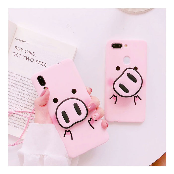 Crazy Cute Pig Samsung Case