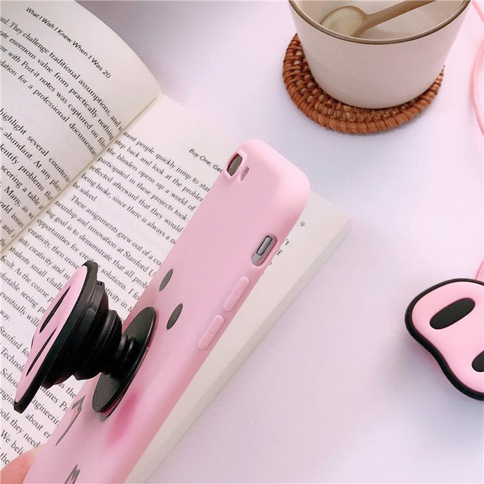 Crazy Cute Pig Samsung Case