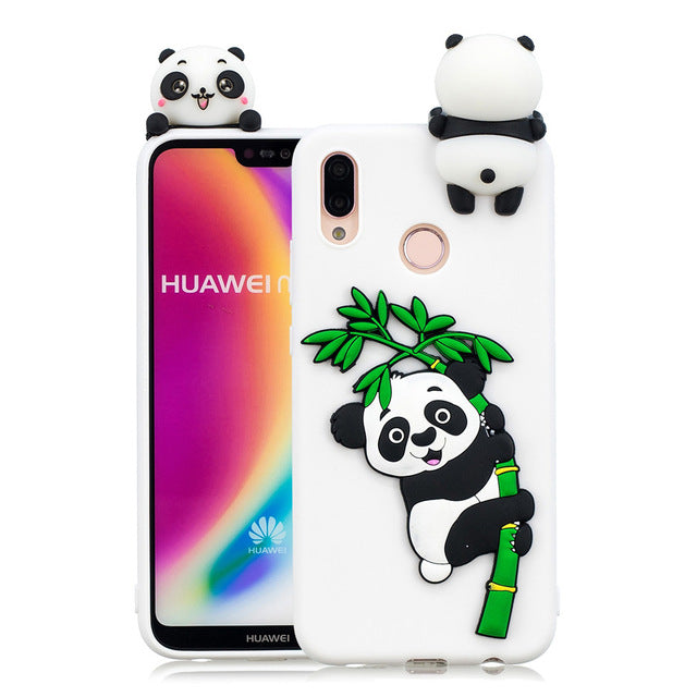 3D Panda Huawei Case