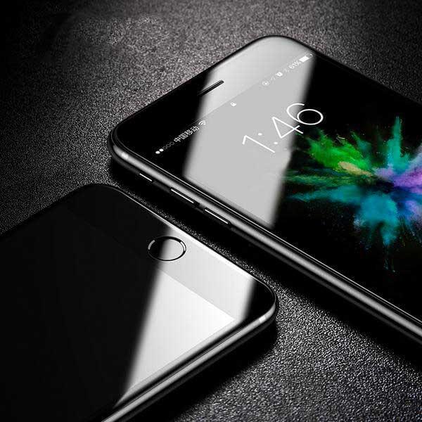 Ultra Thin Protective Glass For iPhone Black White Protection No Scratch Smash