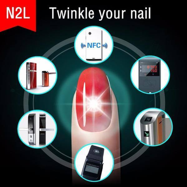 High Tech Smart Nail Finger Print Sensor HiTec Finger Nail