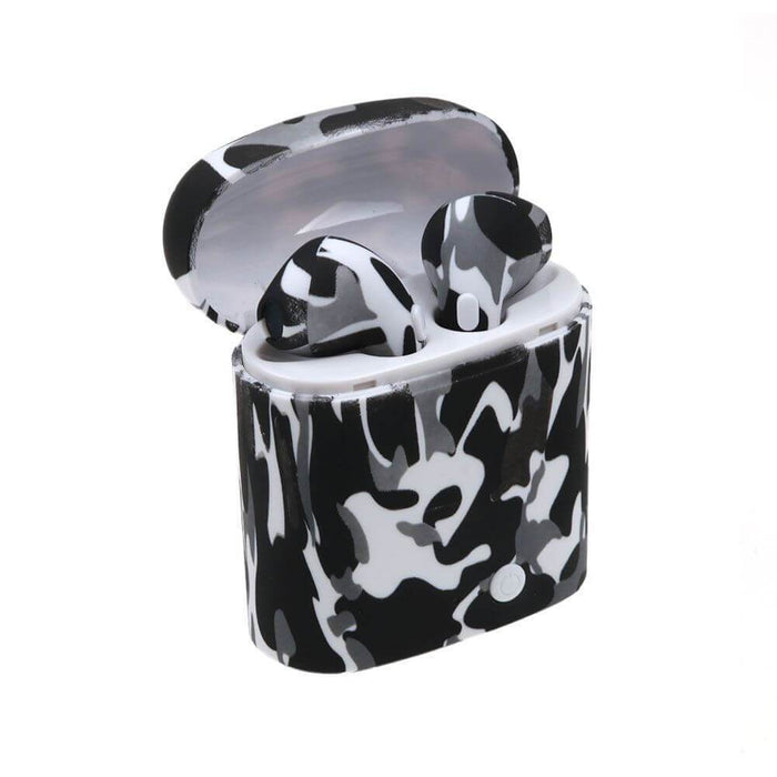 Camo Earpods Airpods Camouflage CustomPods Wireless Bluetooth Earphones