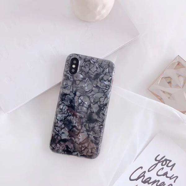Black Conch shell iPhone Case Shell Style Conch Phone Case For iPhone 