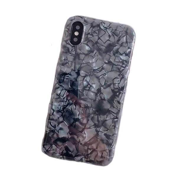 Black Conch shell iPhone Case Shell Style Conch Phone Case For iPhone 