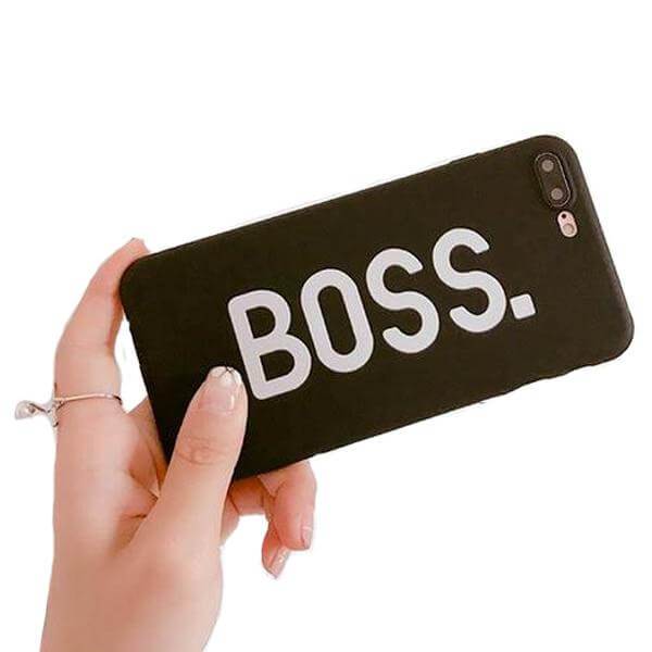 Boss & Queen iPhone Cases Personalised Phone Case