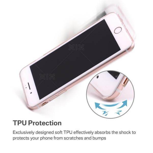 Cute Cartoon Panda Transparent iPhone Case Luxury Protective Mobile Phone Case