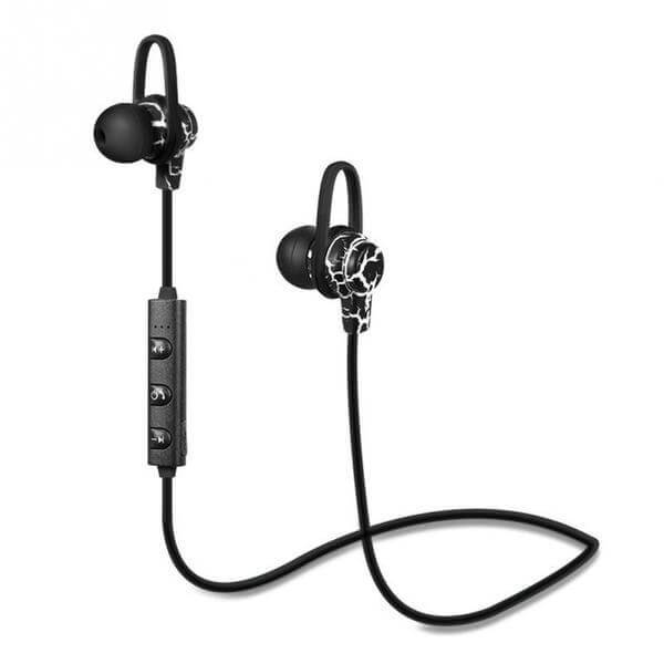 Sports Bluetooth Stereo Headset With Microphone Running Waterproof Headphones Wireless Earphones