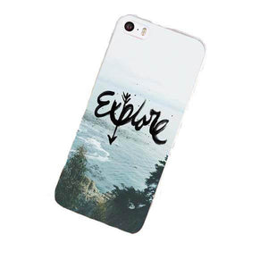 Travel iPhone Case Explore Ocean Forrest Beach Mobile Phone Case