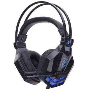 Vibration Headphones Gaming Audio Over Head Earphones Noise Cancelling 