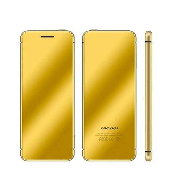 Gold Touchpad Phone Buttons Festival Back Up Mobile Phone Small