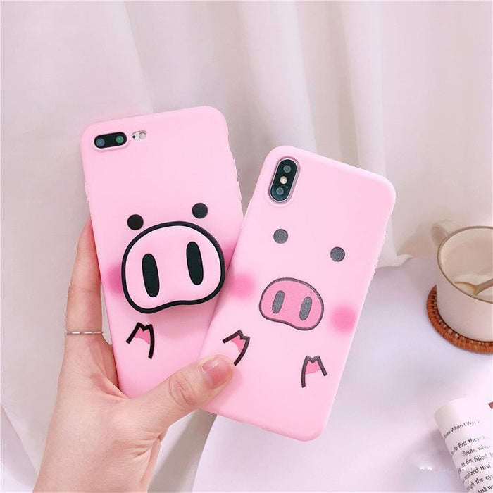 Crazy Cute Pig Samsung Case